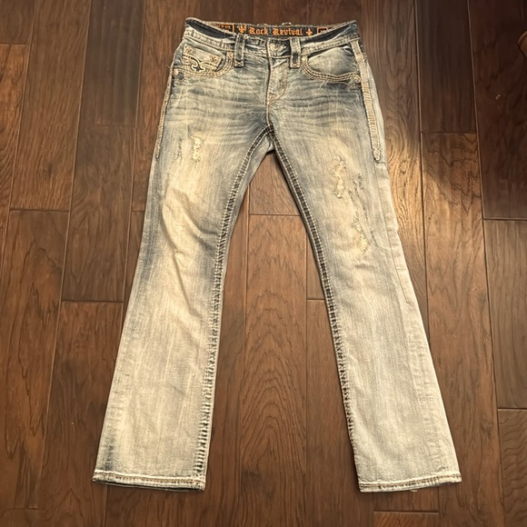 Men’s 30x32 Rock Revival Jeans - Picture 1 of 4